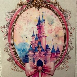 Pink Castle Art Print
